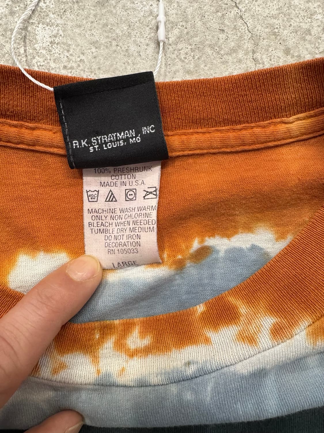 할리데이비슨 타이다잉 롱슬리브 상품이미지4