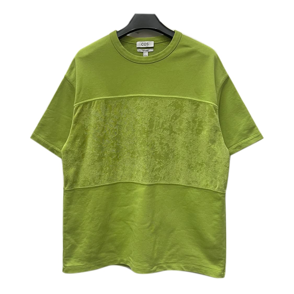 COS 코스 오버사이즈 콘트라스트 판넬 반팔티 해외 M 상품이미지1