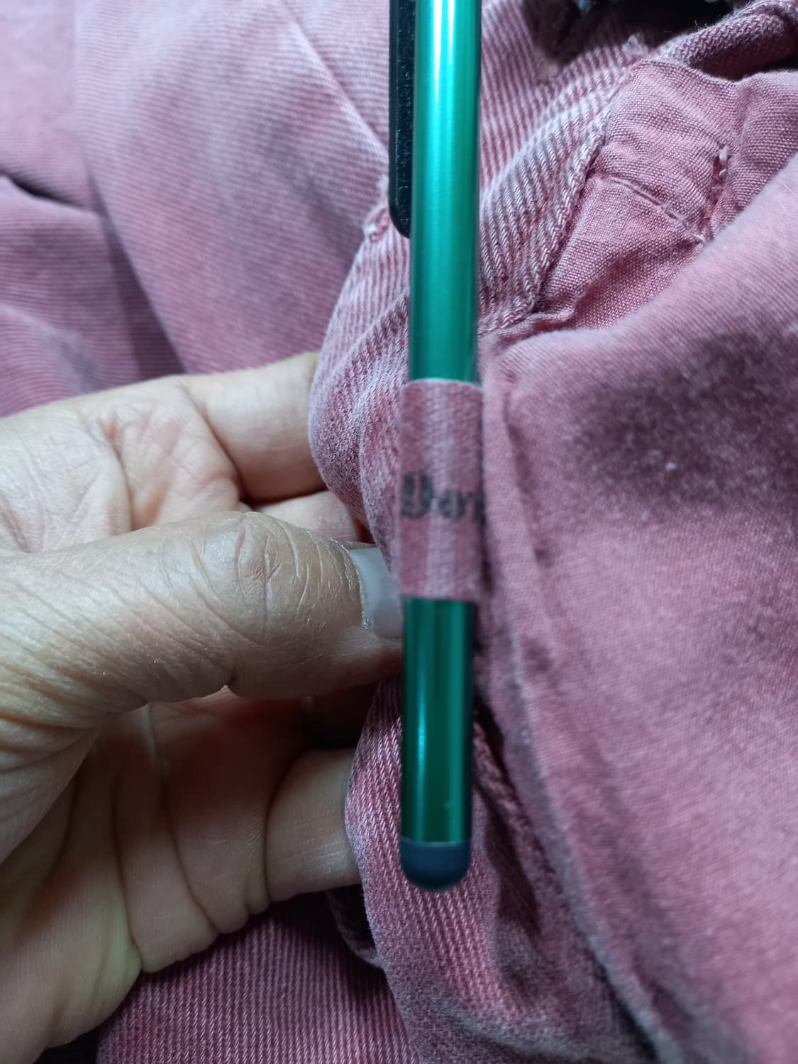 30 DoT 하이웨이스트 와이드핏 벌룬팬츠 연버건디 30-175 상품이미지7