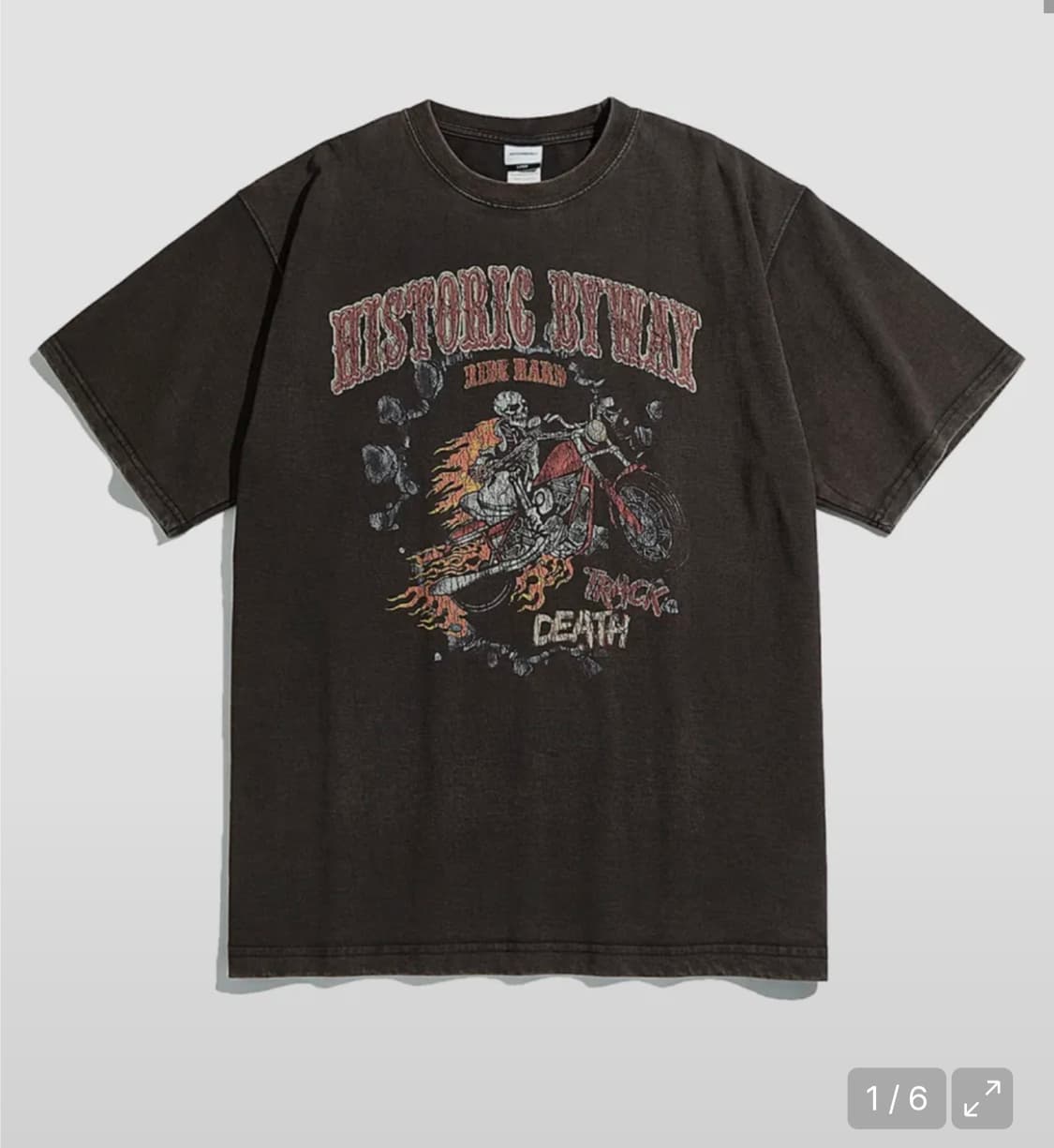 [아웃스탠딩] MOT SERIES TEE(DEATH TRACK) VINT 상품이미지1