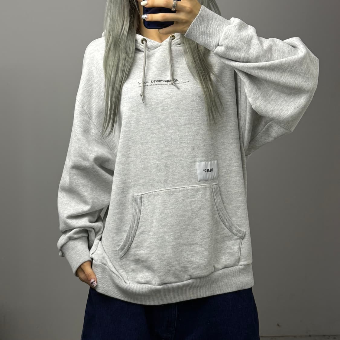 WTAPS Entire Crew 헤비 스웻 후드티 상품이미지1