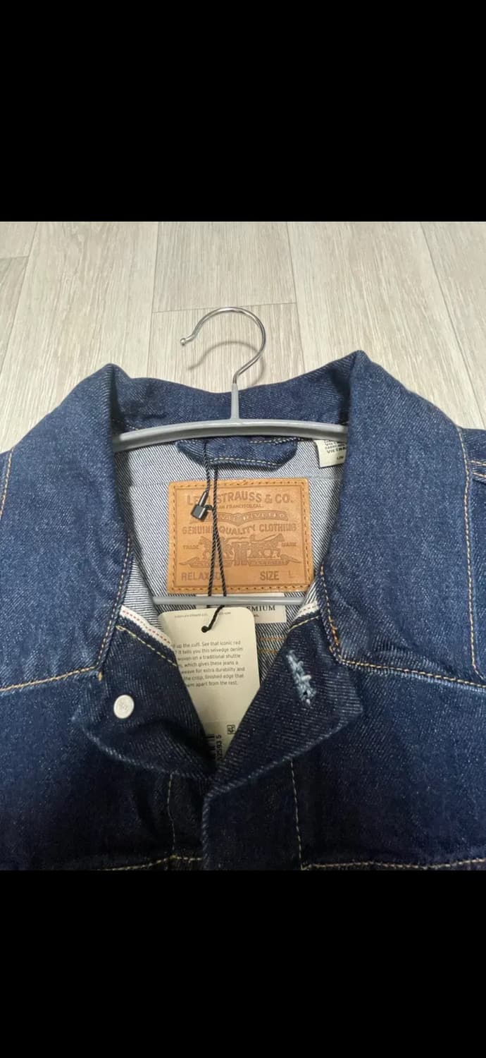 리바이스 셀비지 데님자켓 L 상품이미지2