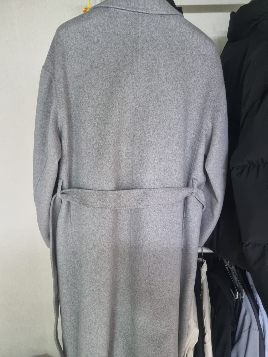 메종미네드Handmade Oversized Double Coat Grey 상품이미지4