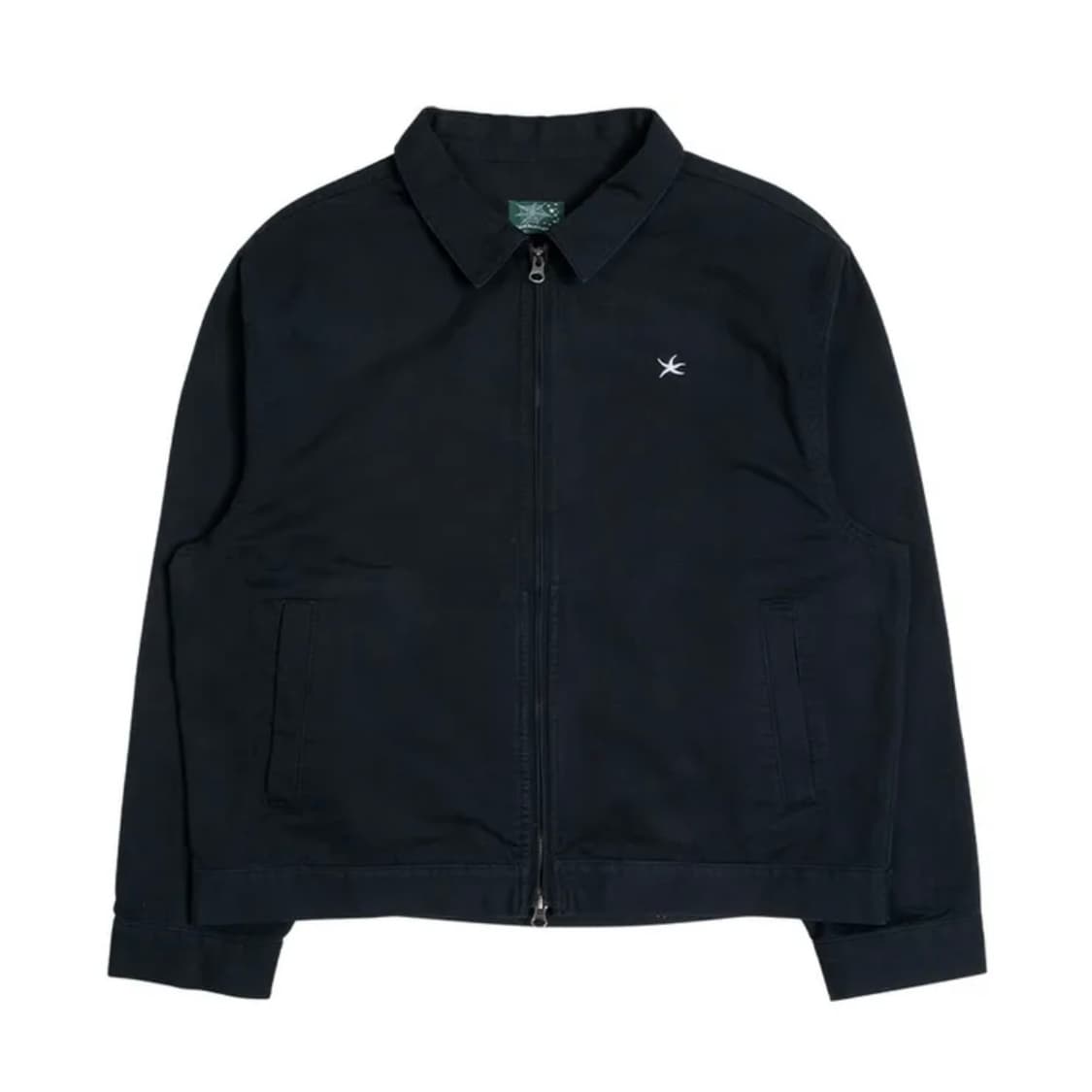 TCM) washed mini logo jacket (dark navy) 상품이미지3