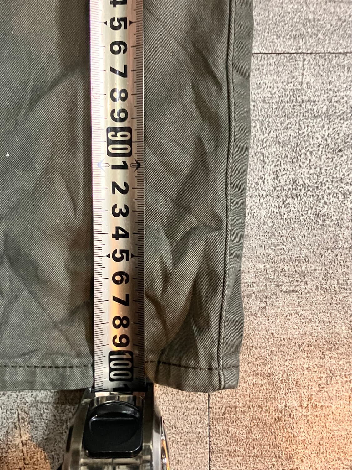 Uniqlo 유니클로 핀터깔y2k 로우라이즈 롱팬츠 상품이미지2