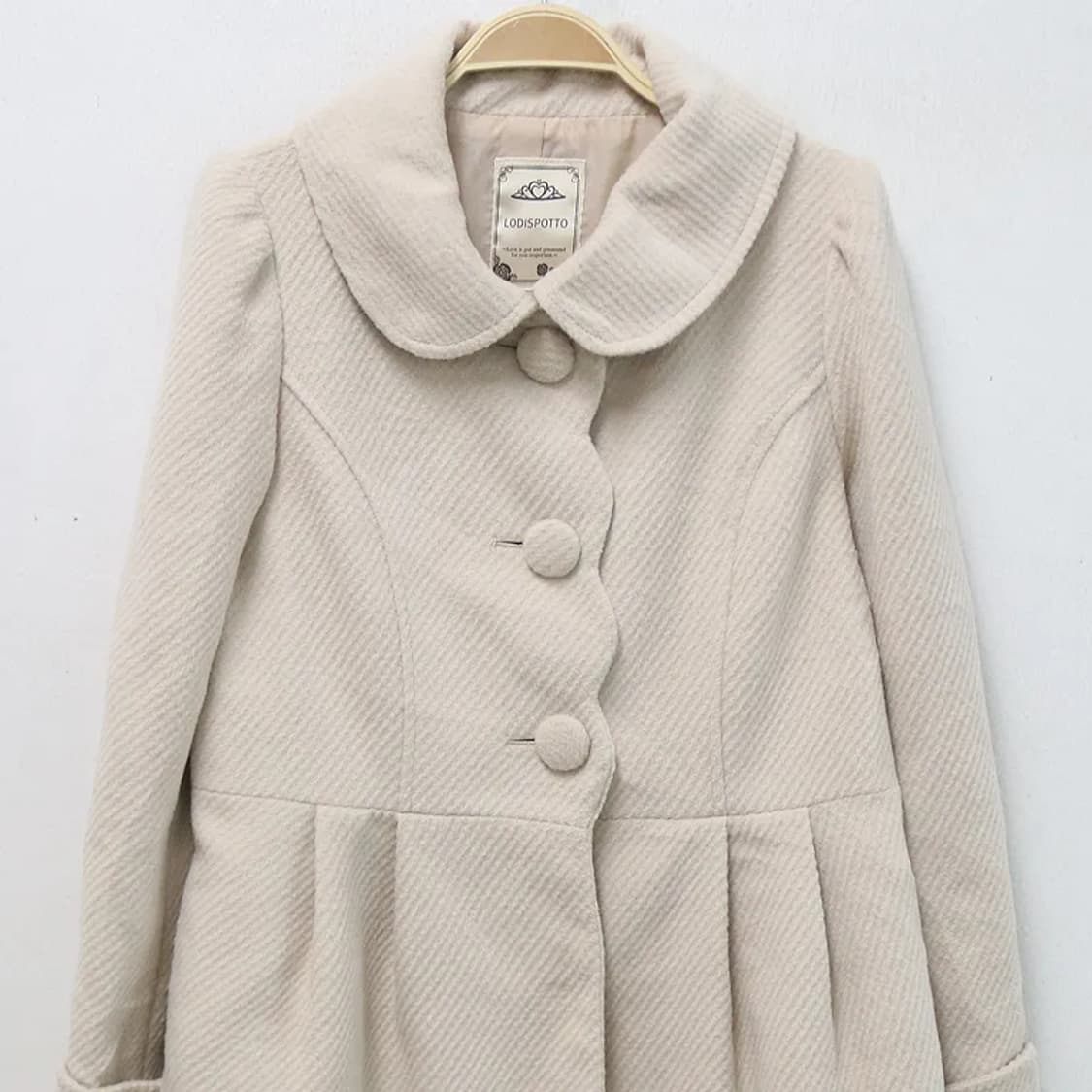 LODISPOTTO  히메갸루 라떼 로걀 코트 62753 상품이미지3