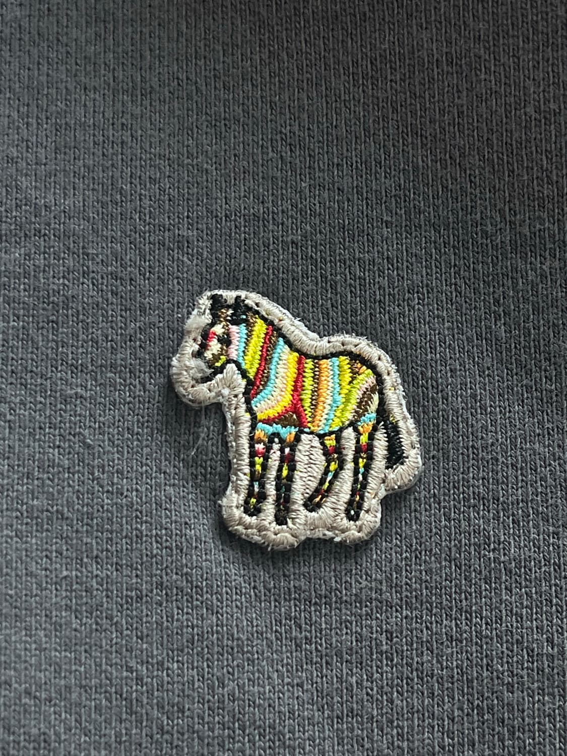 폴스미스 그레이 자수로고 후드집업 M 상품이미지4