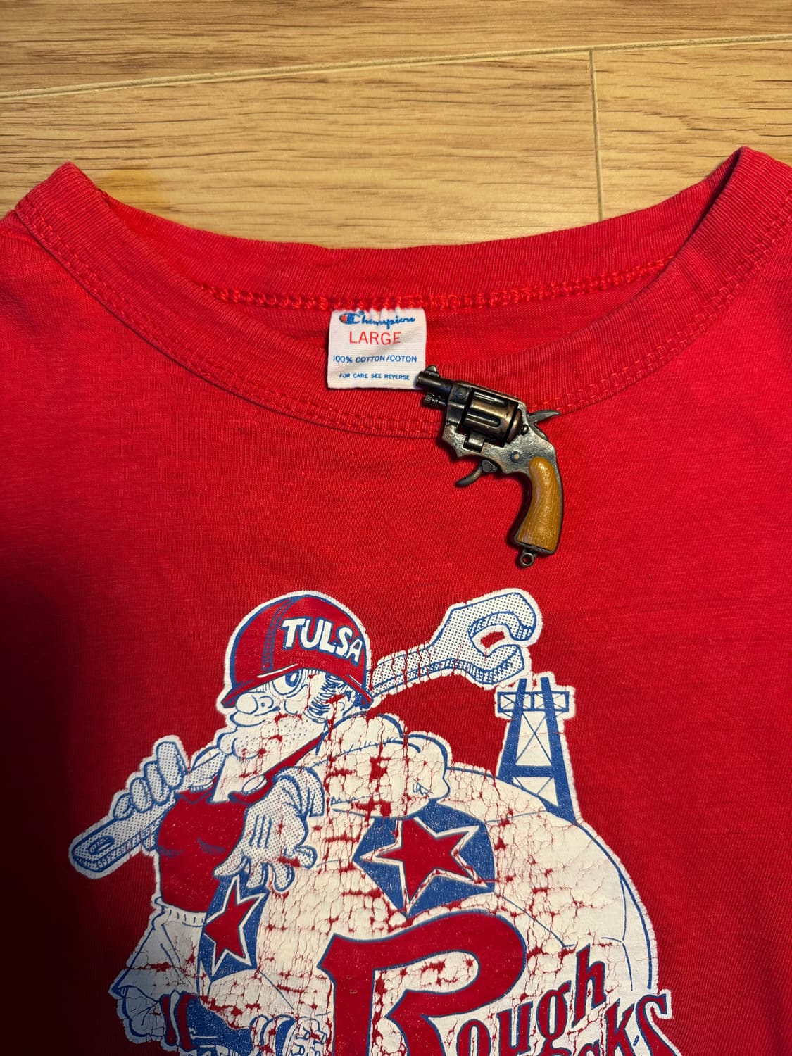 70‘s ~ 80’s 챔피온 TULSA Roughnecks 티셔츠 상품이미지3