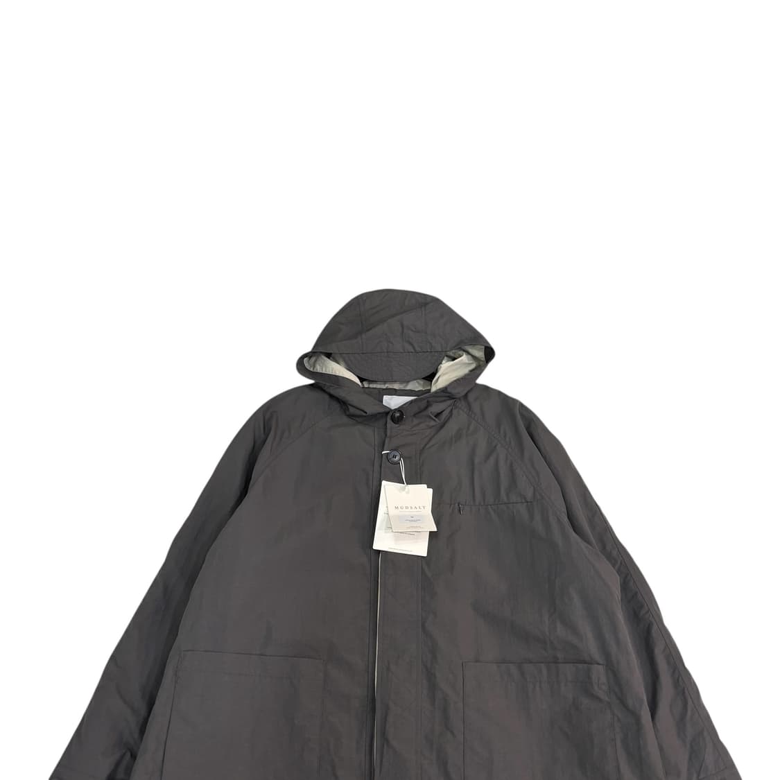 머드솔트 나일론 후드 코트 상품이미지2