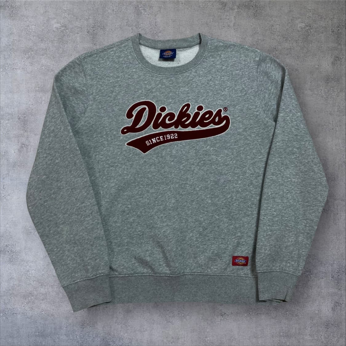 디키즈 스펠아웃 빅로고 그레이 맨투맨 상품이미지1