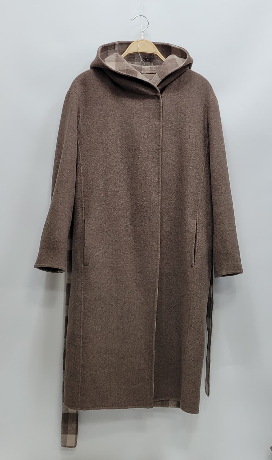 Renoma 20FW 레노마 체크 포인트 후드 코트 / 여 85
 상품이미지2