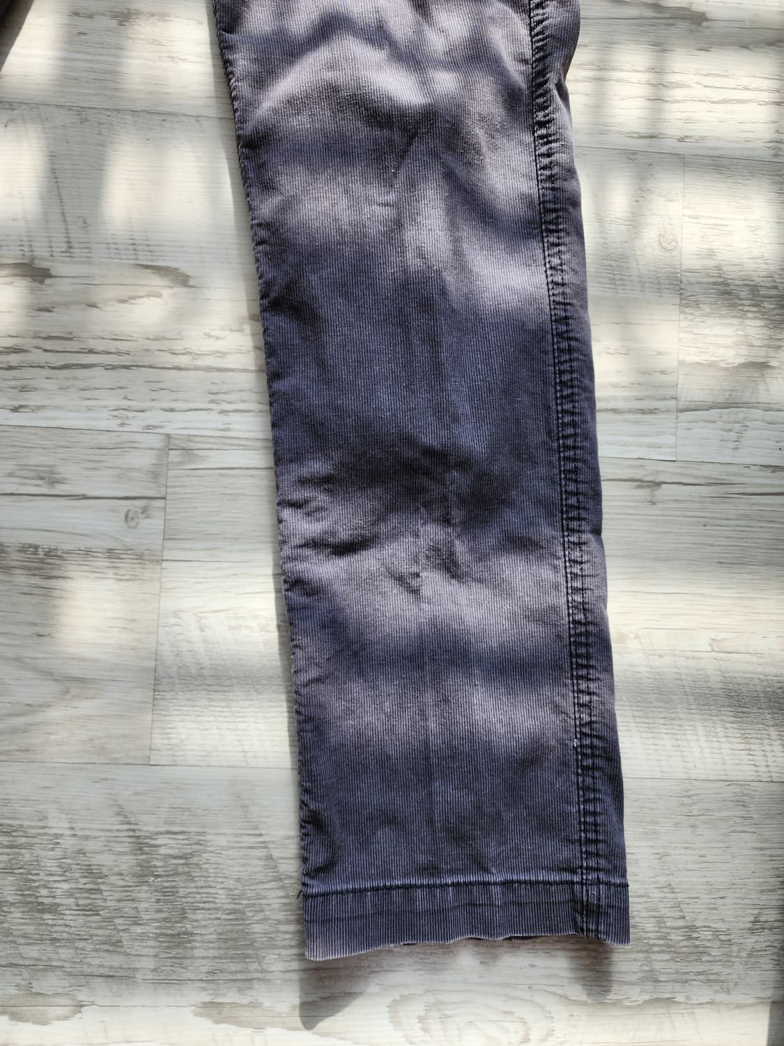 GAP 갭 코듀로이 팬츠 팜. 33사이즈 블루그레이 색상 골덴 바지 상품이미지3