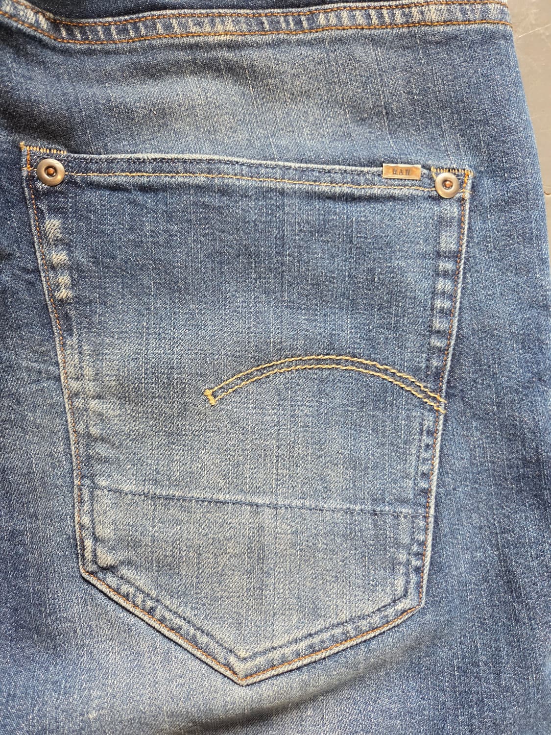 G-Star Raw 블루 데님 청바지(W31/L32) 상품이미지6