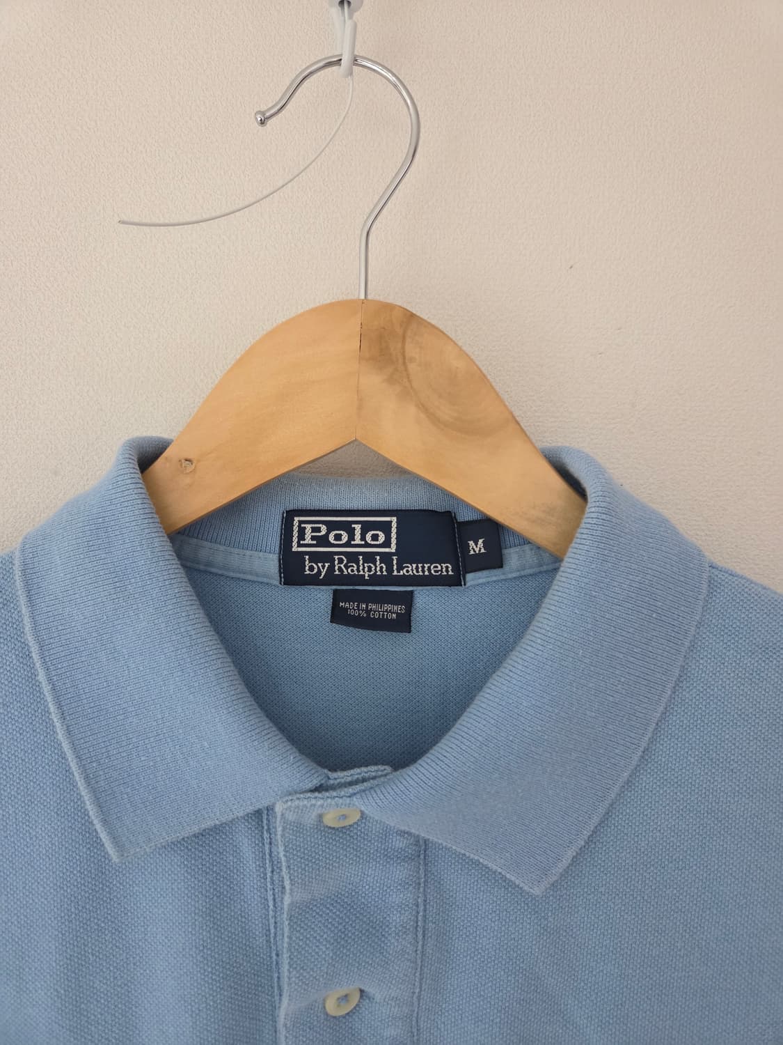 폴로랄프로렌 스카이블루 반팔카라티(100-슬림105사이즈) 상품이미지5