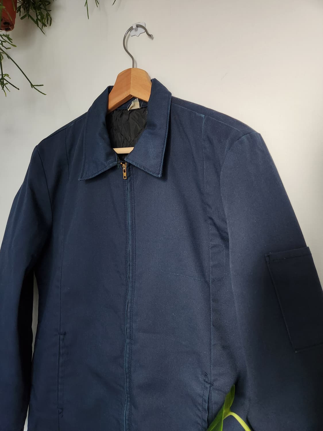 60s 코튼 나일론 싱글 워크 자켓(USAmade) 상품이미지2