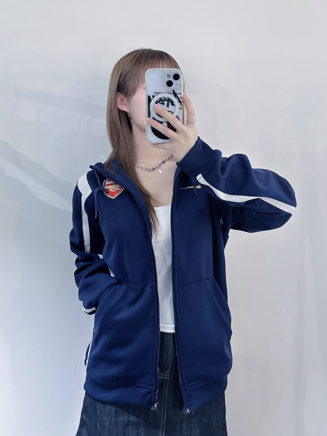 나이키 아스날 후드 트랙탑 상품이미지2