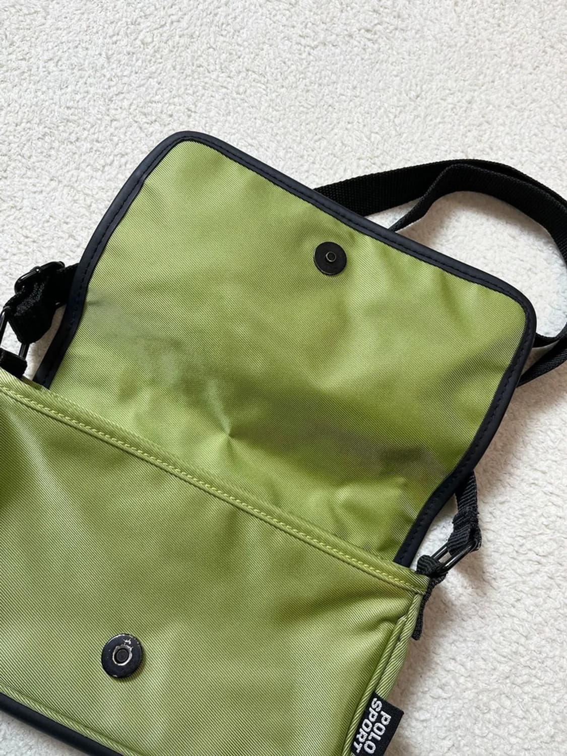 폴로스포츠 00's 라이닝 스퀘어 크로스 백 A1729 상품이미지3