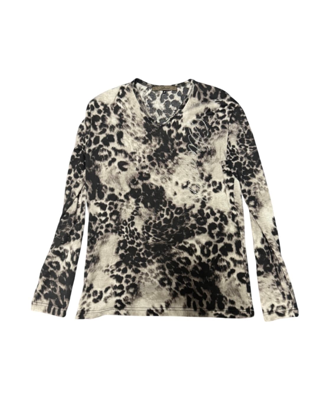 00s Vintage Leopard Long Sleeve 상품이미지1