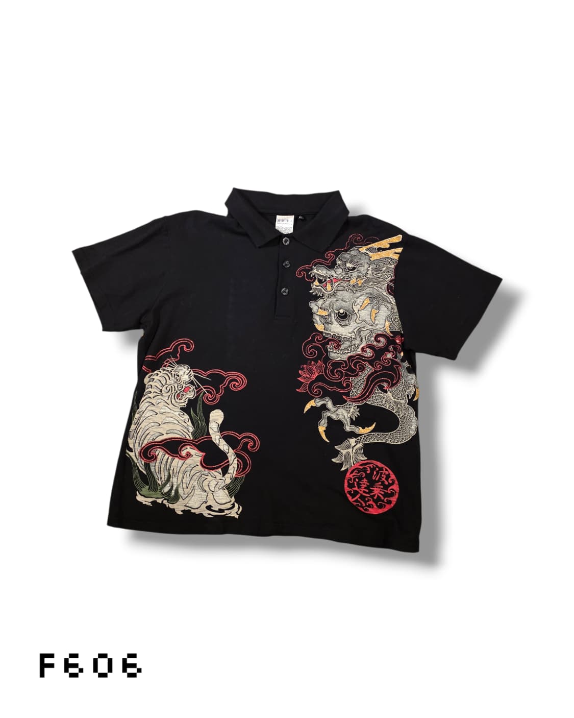 오리엔탈 세미크롭 반팔 카라티 (F606) 상품이미지1