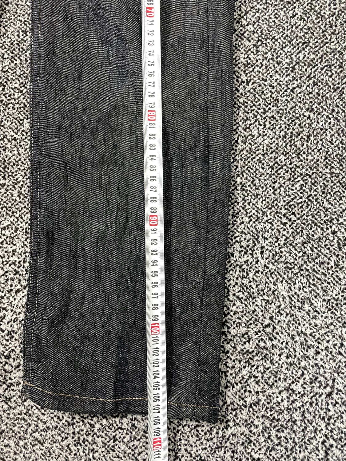 빈티지9. 리바이스 슬림 511 생지 흑청 데님팬츠 청바지 상품이미지7