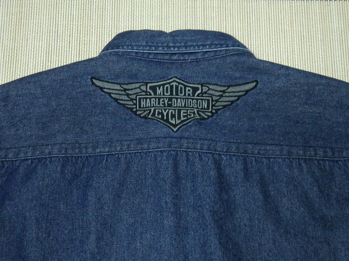 (3XL) 할리데이비슨 남성용 퀄팅안감 데님 자켓 상품이미지5