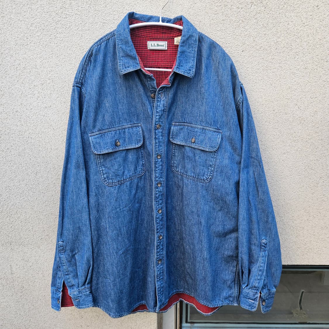 90s 엘엘빈 데님 셔츠 상품이미지1