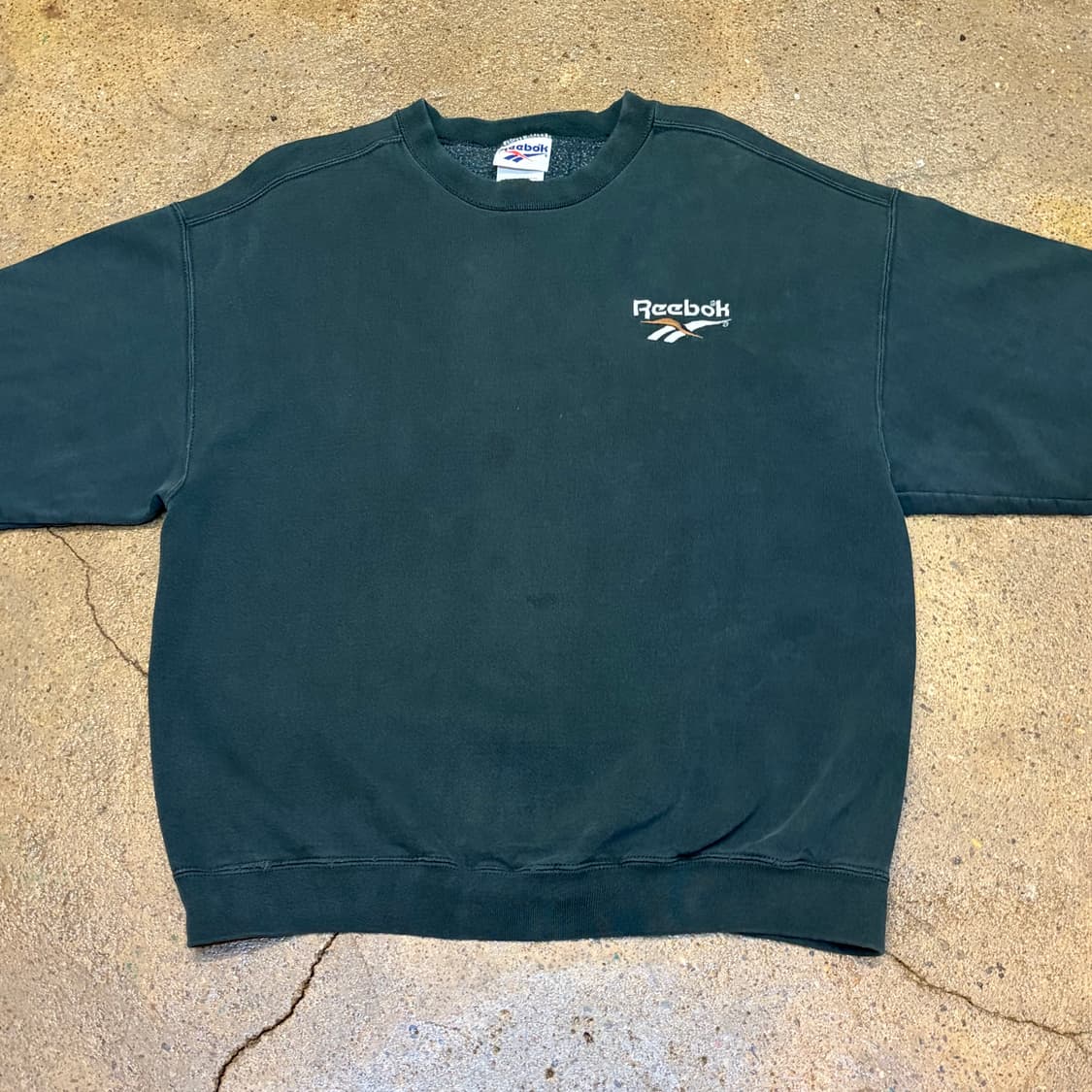 레어 90s Made in USA 미국 빈티지 워싱 리복 맨투맨  상품이미지3