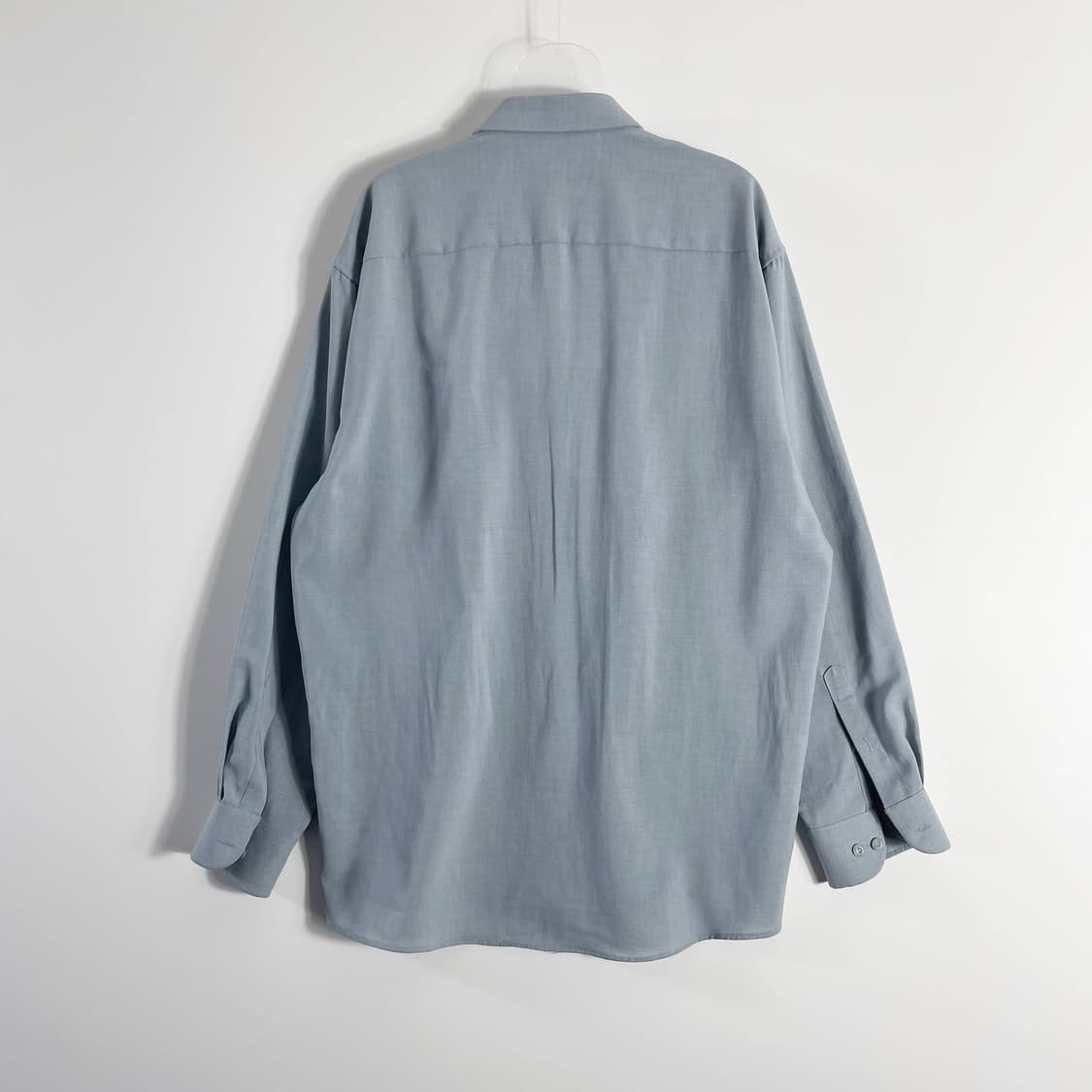 D2 발망(Balmain) 블루 드레스 셔츠 100-105사이즈 상품이미지3