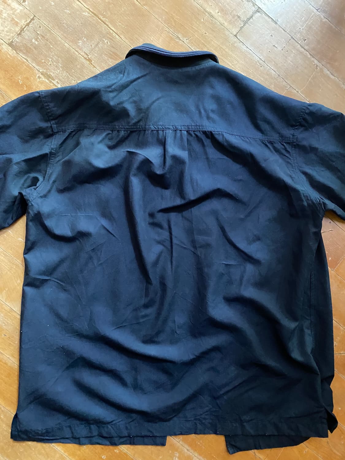 커스텀멜로우 네이비 반팔 셔츠 38/00 (100) 상품이미지6