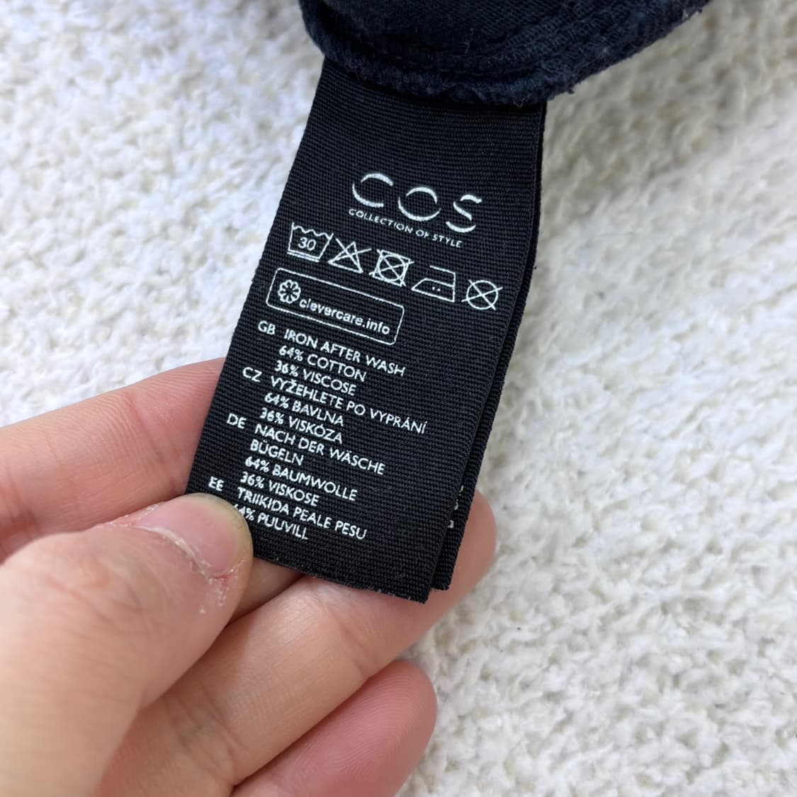 L COS 긴팔 집업 자켓 0312E 상품이미지4