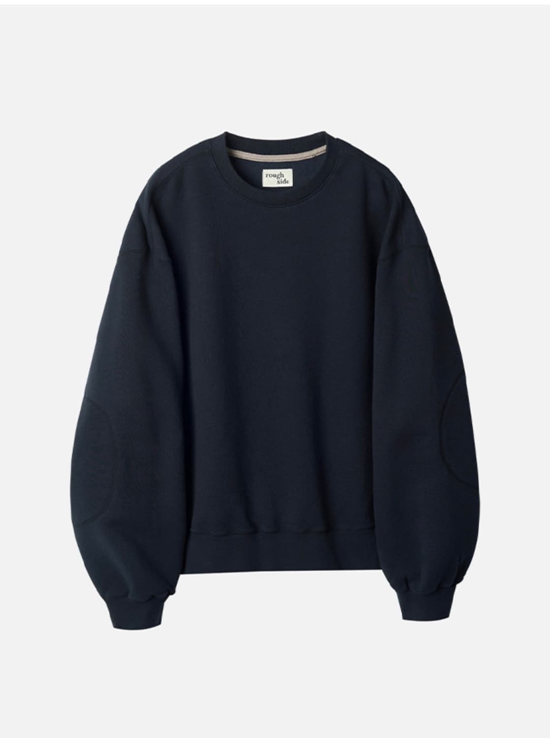 러프사이드 오버사이즈 스웻 셔츠 맨투맨 네이비 3 상품이미지1