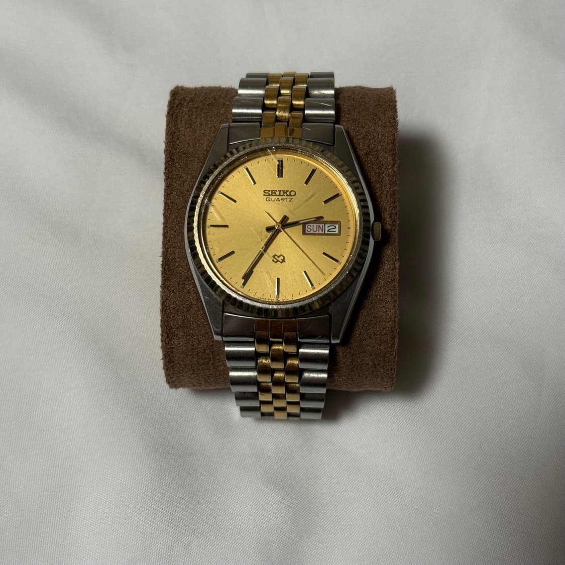 90's 빈티지 세이코 sq 콤비 쿼츠 시계 판매합니다 상품이미지2