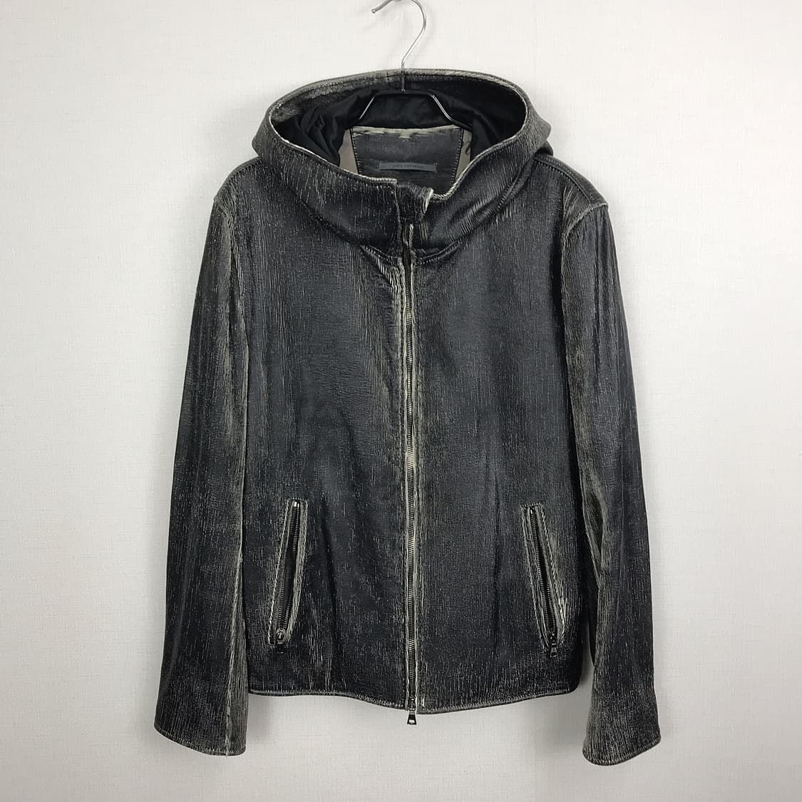 존바바토스 양가죽 후드 자켓 남성46 상품이미지1