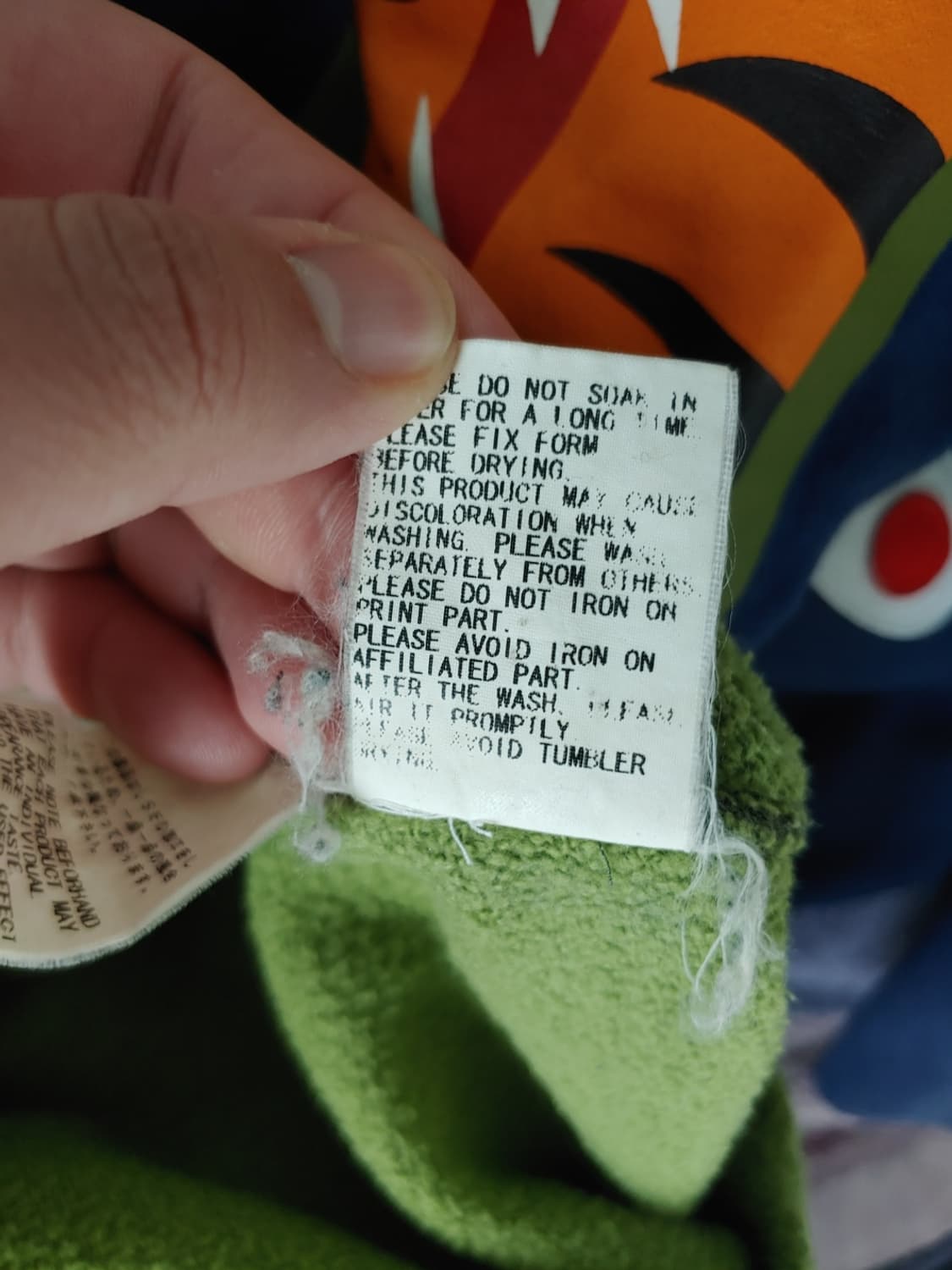 [OG L] 베이프 OG 그린카모 베이프프린팅 후드집업 상품이미지6