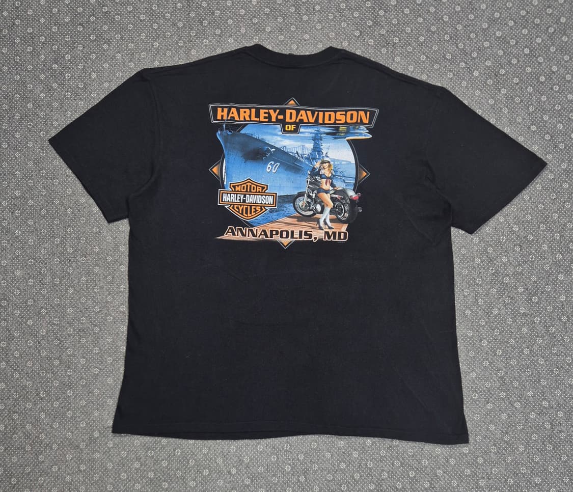 [3XL]00s US made 할리데이비슨 아나폴리스-950 상품이미지2