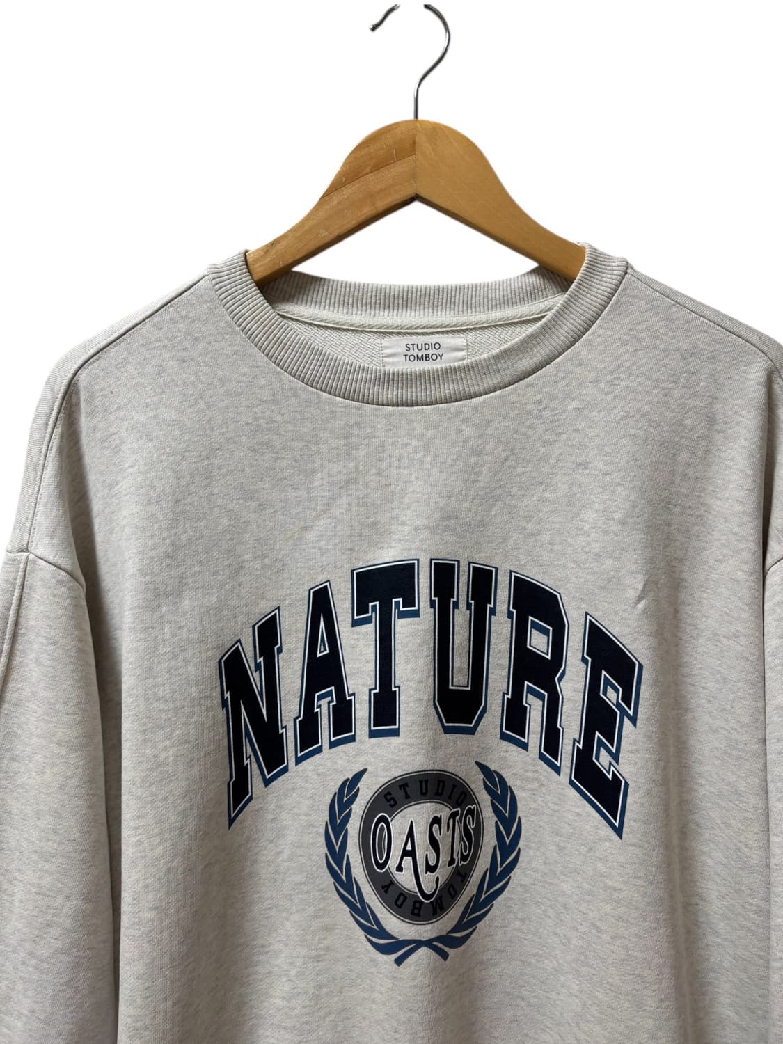 스튜디오톰보이 시그니처핏 맨투맨 상품이미지3