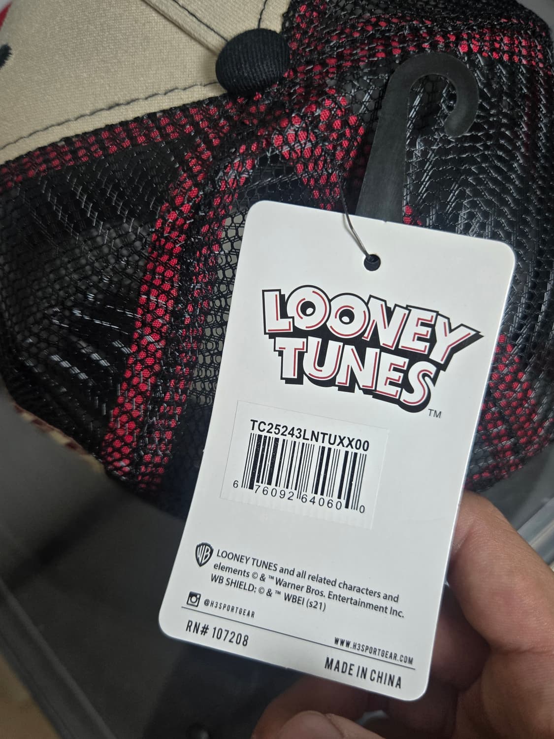 Looney Tunes Trucker Cap 상품이미지6