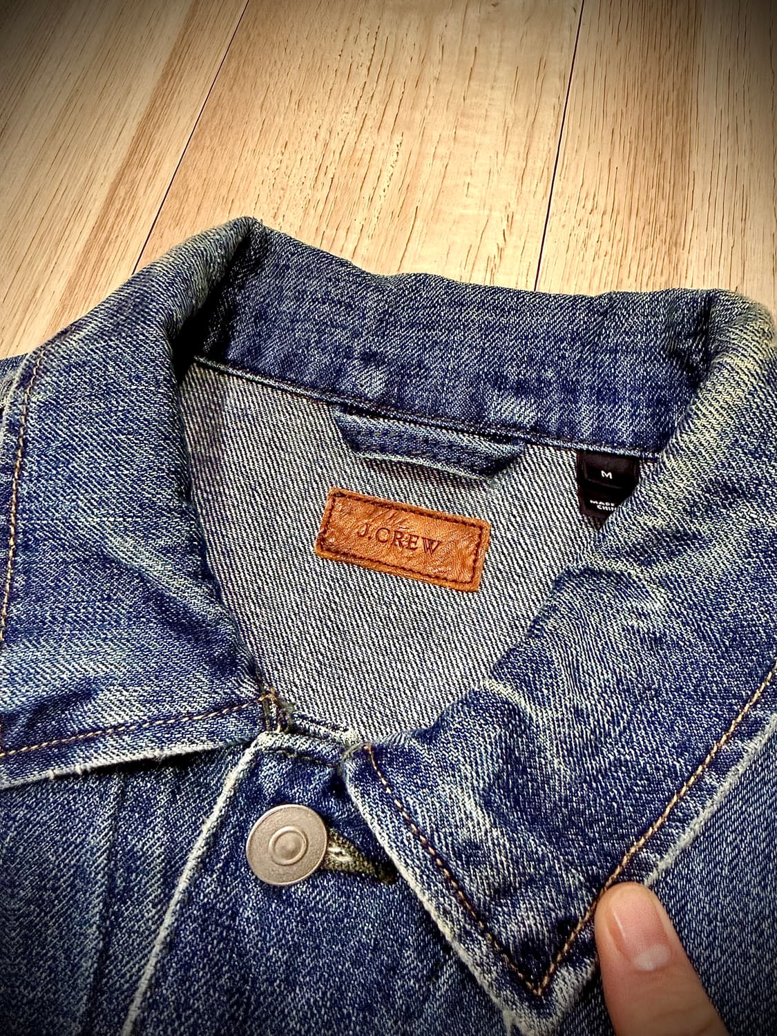 J.CREW 데님 트럭커 자켓 (미국판 M / 새상품급) 상품이미지3