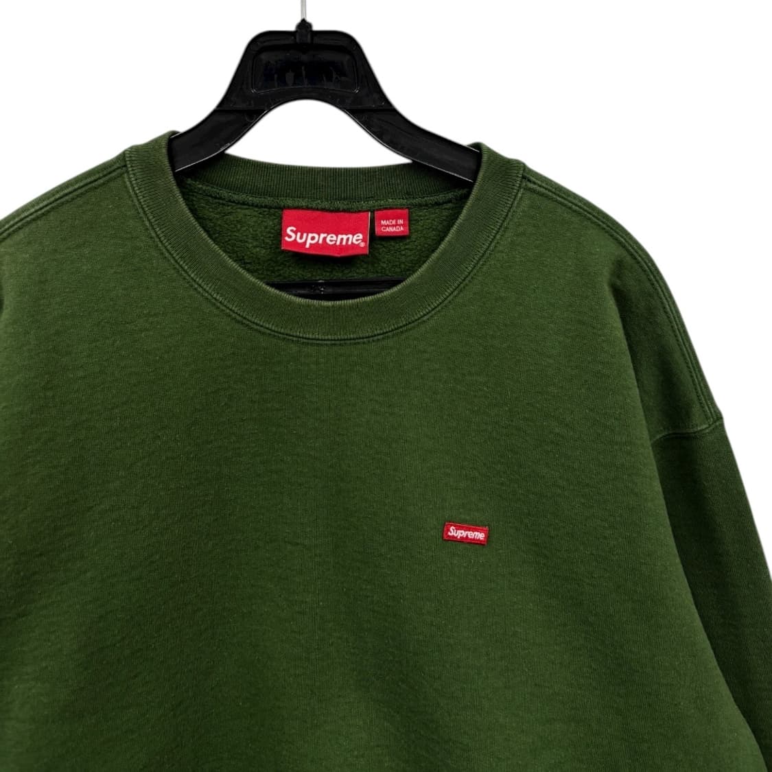 슈프림 스몰로고 맨투맨 상품이미지3