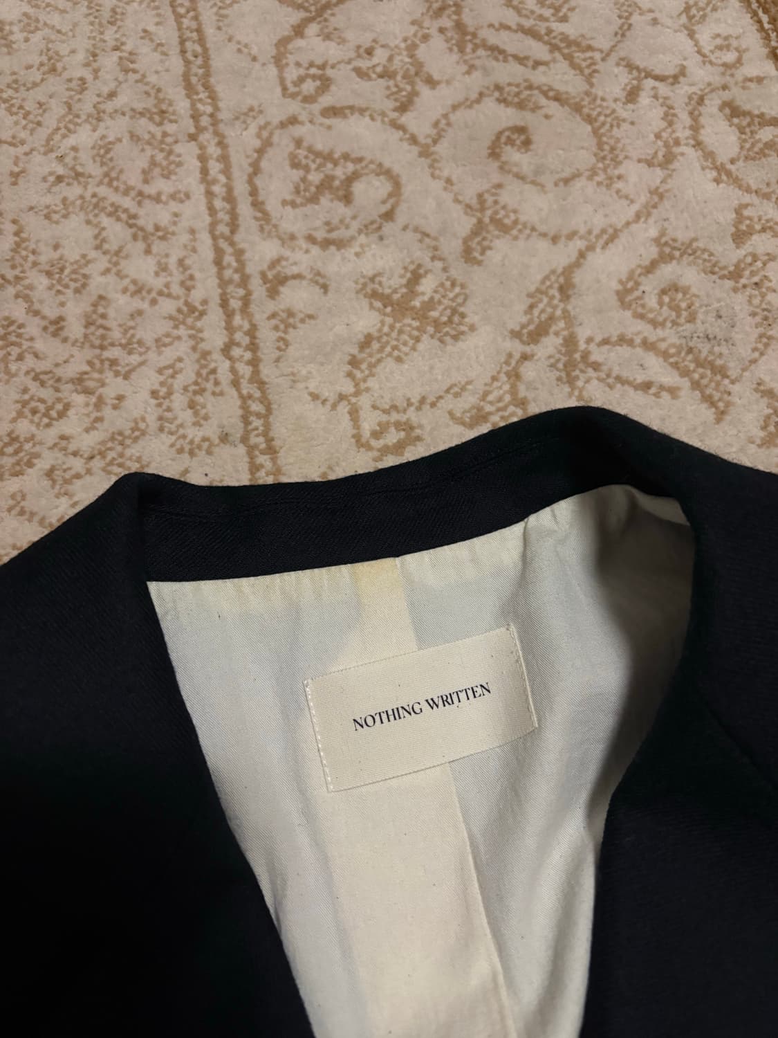 낫띵리튼 nothing written 올리버 울 자켓  상품이미지8