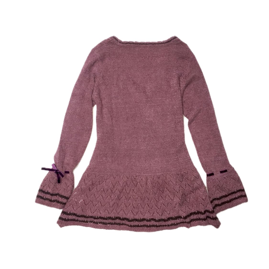 엑시즈팜 라떼갸루 리본 가디건 원피스 리즈리사트랄라라히메갸루 상품이미지3