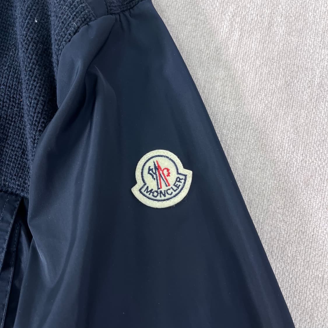 100 몽클레어 골덴 믹스 바람막이 자켓 상품이미지3