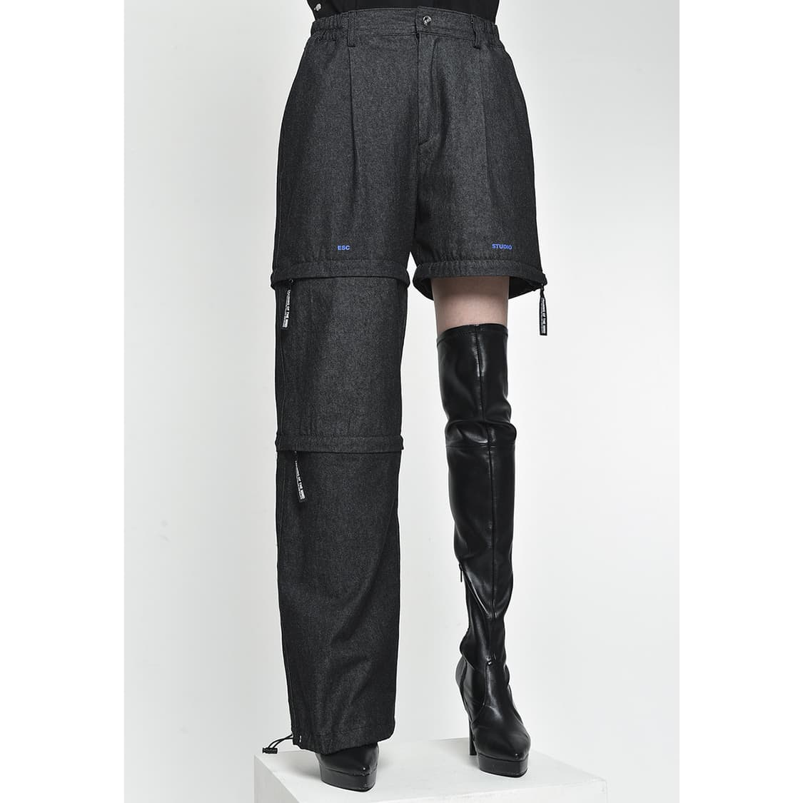 이에스씨스튜디오 지퍼 데님 팬츠 청바지 상품이미지5