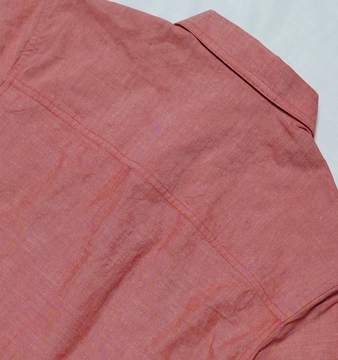 [L] POSSET POT 빈티지 닥스훈트 자수 & 체크 배색 반팔 셔츠 상품이미지8