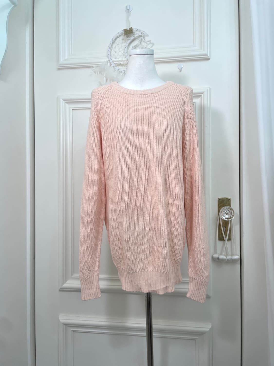 coral basic regaln cotton sweater 상품이미지1