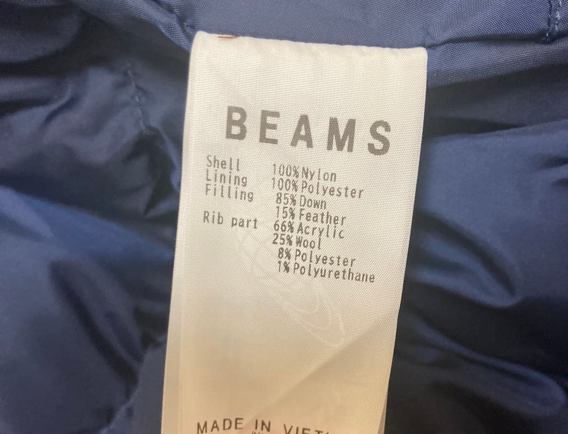 빔즈 덕다운 바시티 자켓 M 상품이미지4