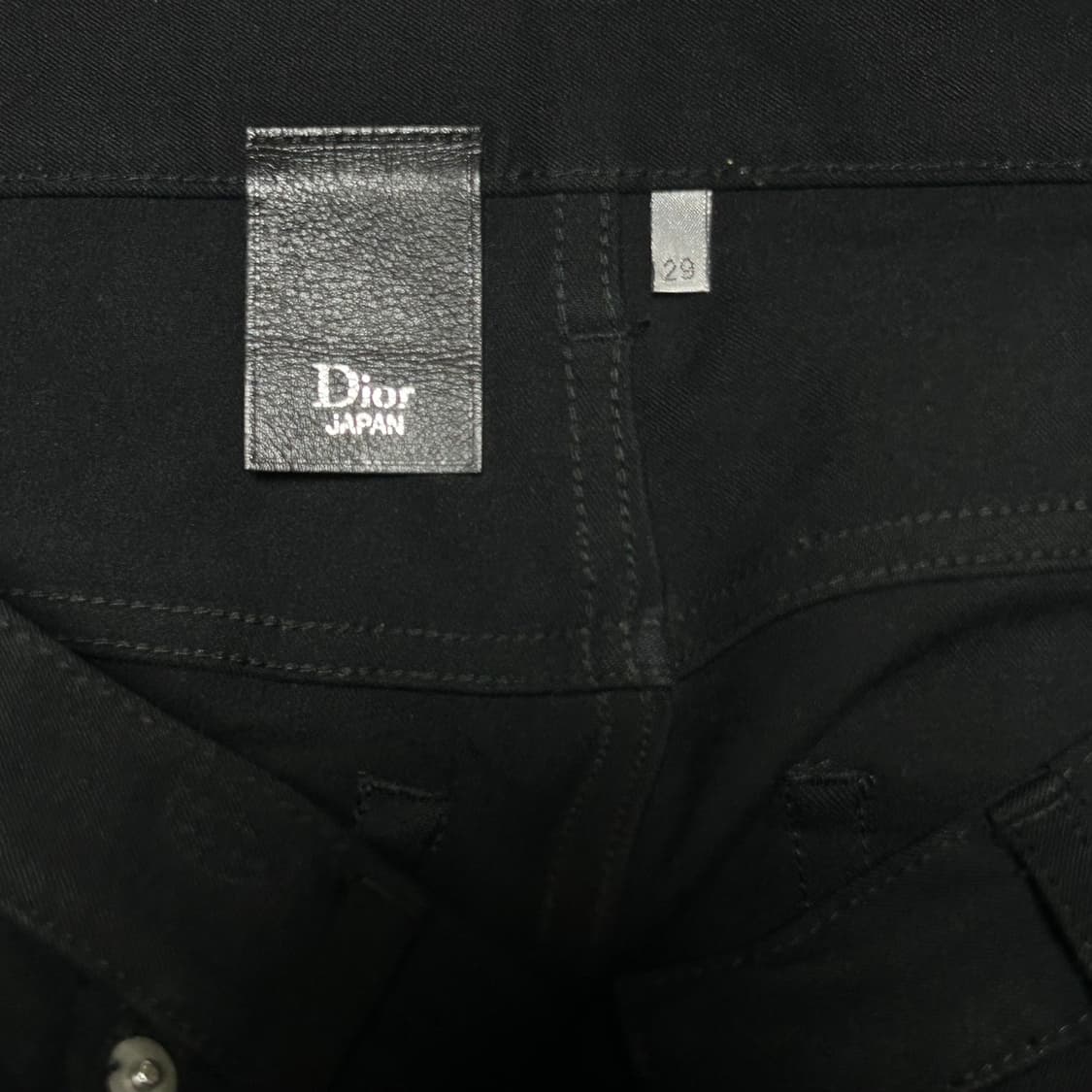 *rare* Dior MIJ 슈퍼슬랜더 에디슬리먼 스키니 블랙 데님팬츠 상품이미지4
