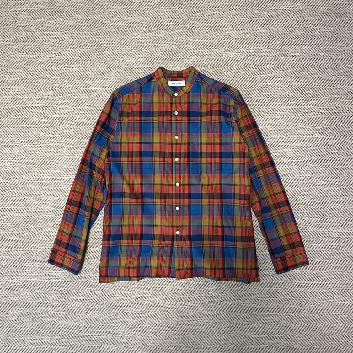 ADAM ET ROPE chinese collar shirt 상품이미지1
