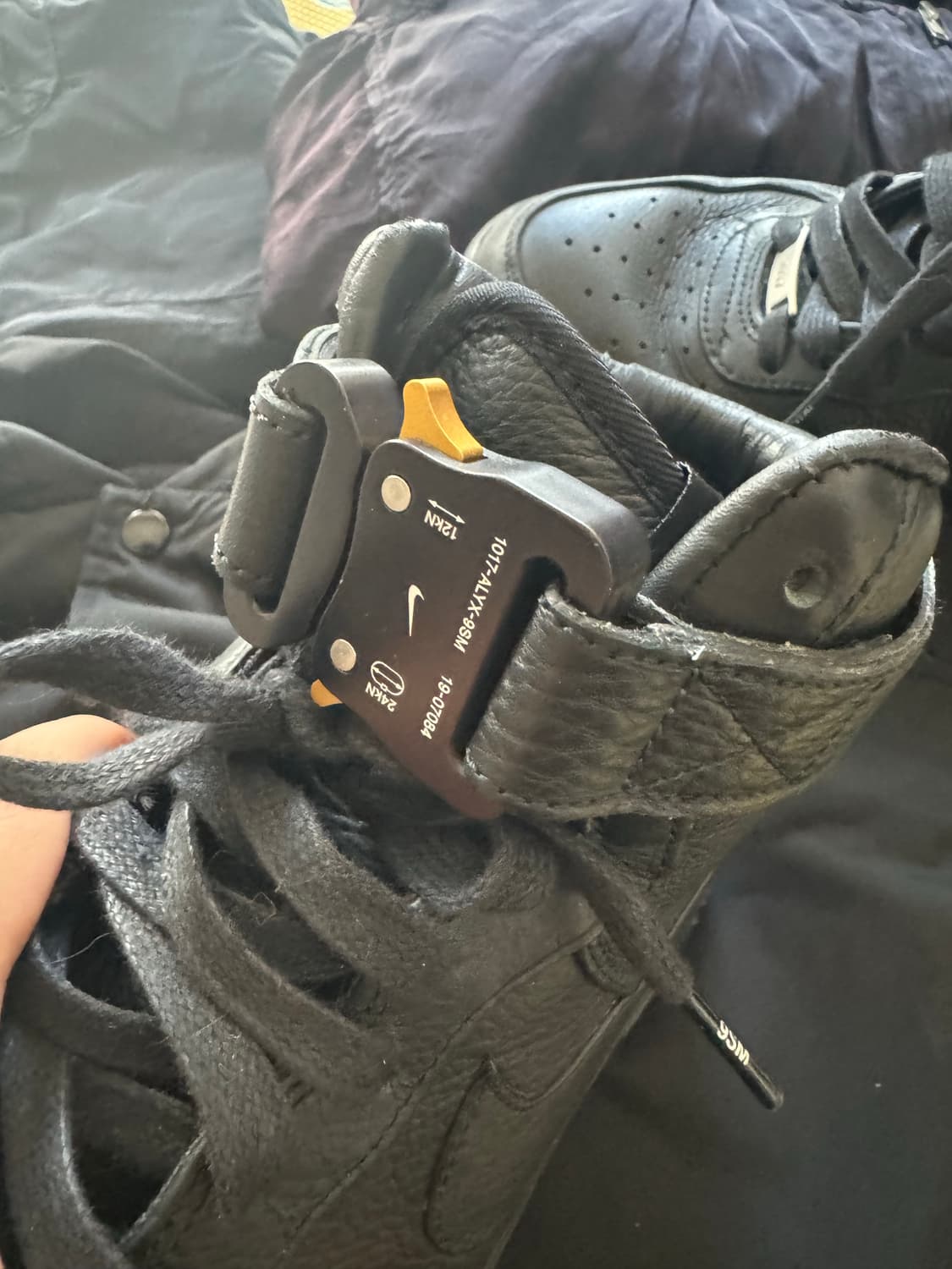 알릭스 에어포스1 올블랙 270 상품이미지4