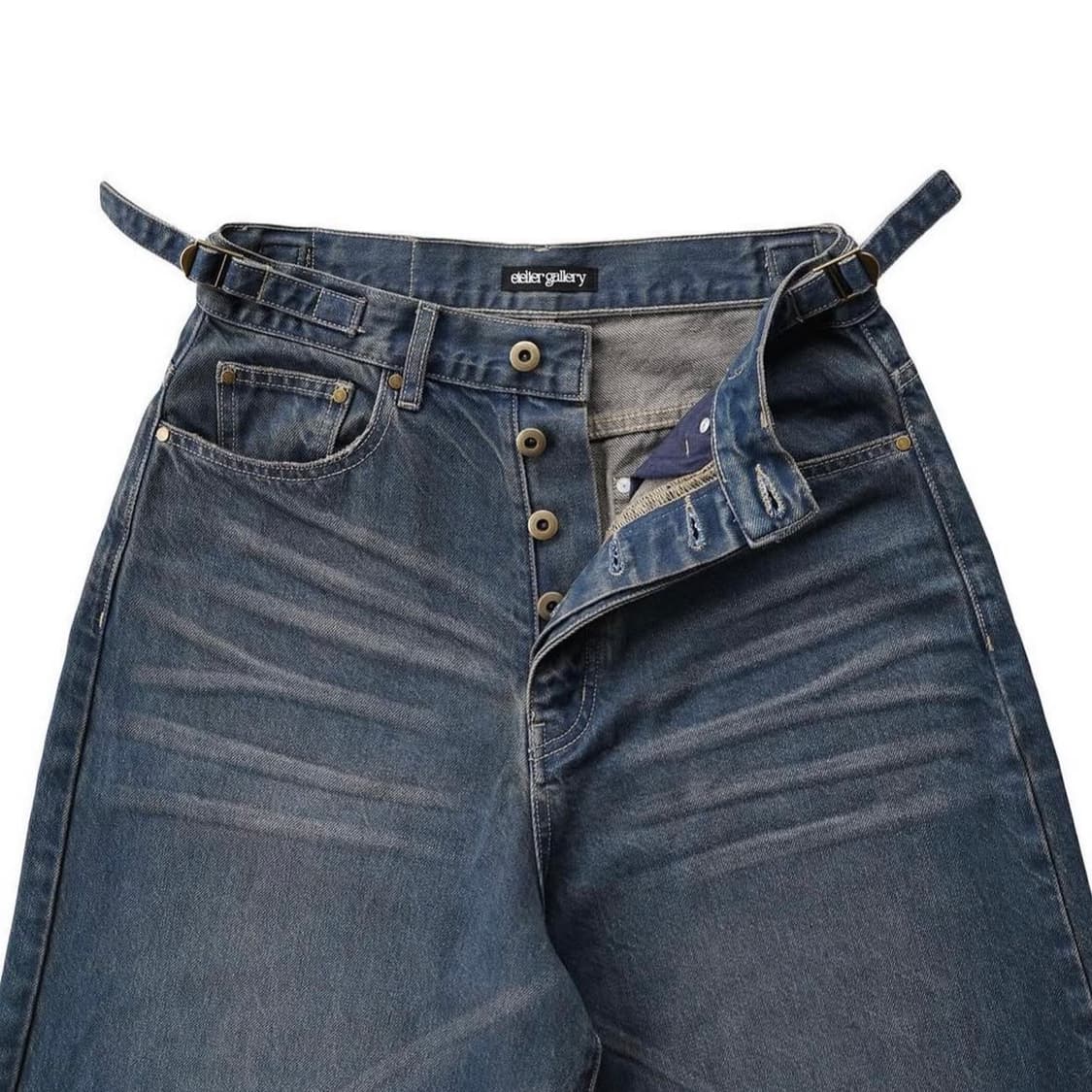 eteliergallery 빈티지 블루 터스크 데님 30 상품이미지3
